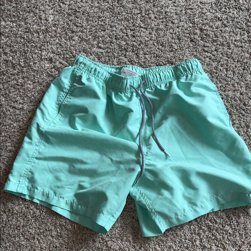Boardies mint green drawstring shorts size small